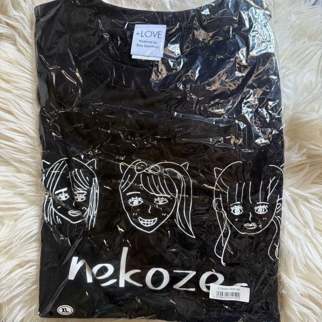 イコールラブ nekoze Tシャツ 黒