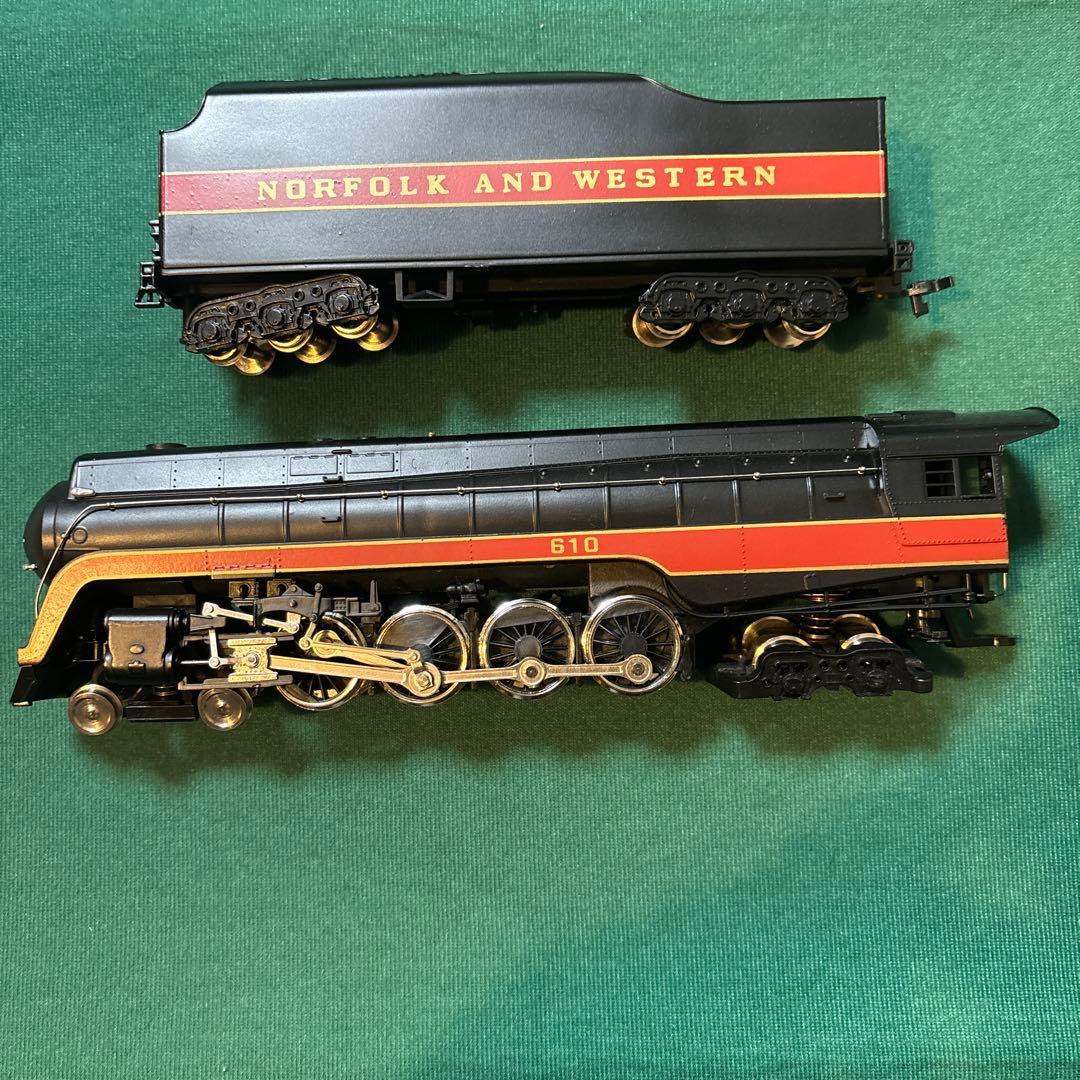 HOゲージ　NORFOLK AND WESTERN 610 BACHMANN