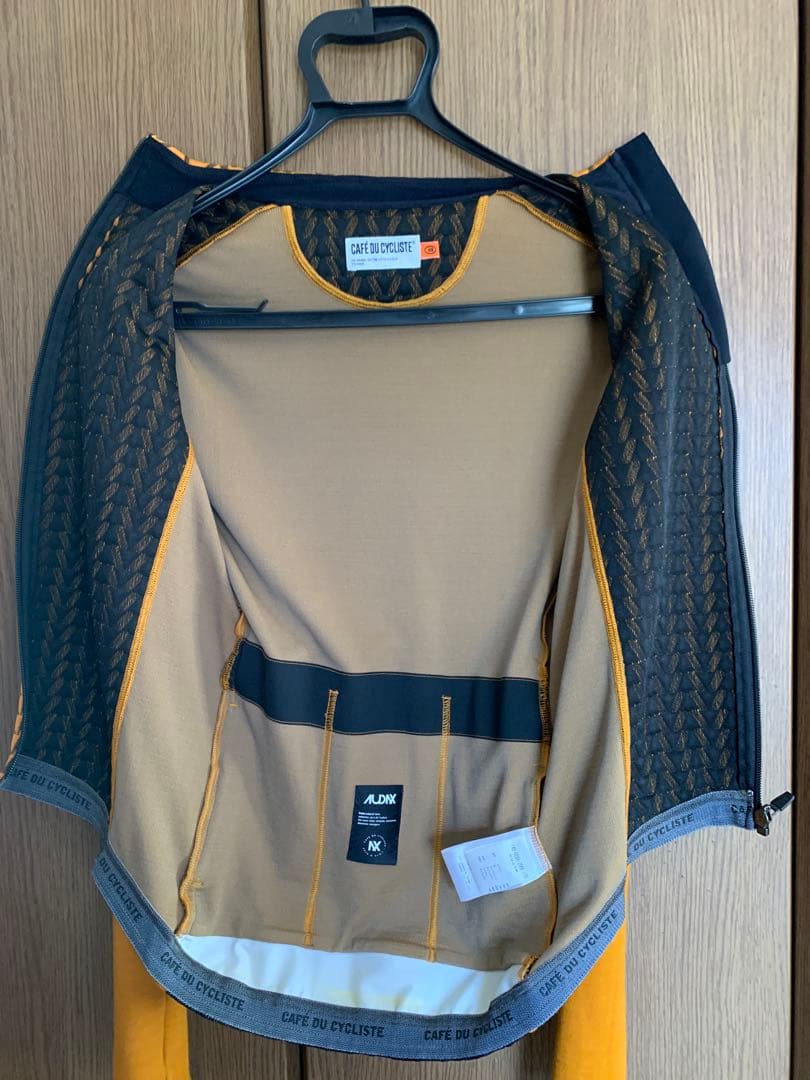 Cafe du Cycliste Irma XS サイクルジャージ オレンジ