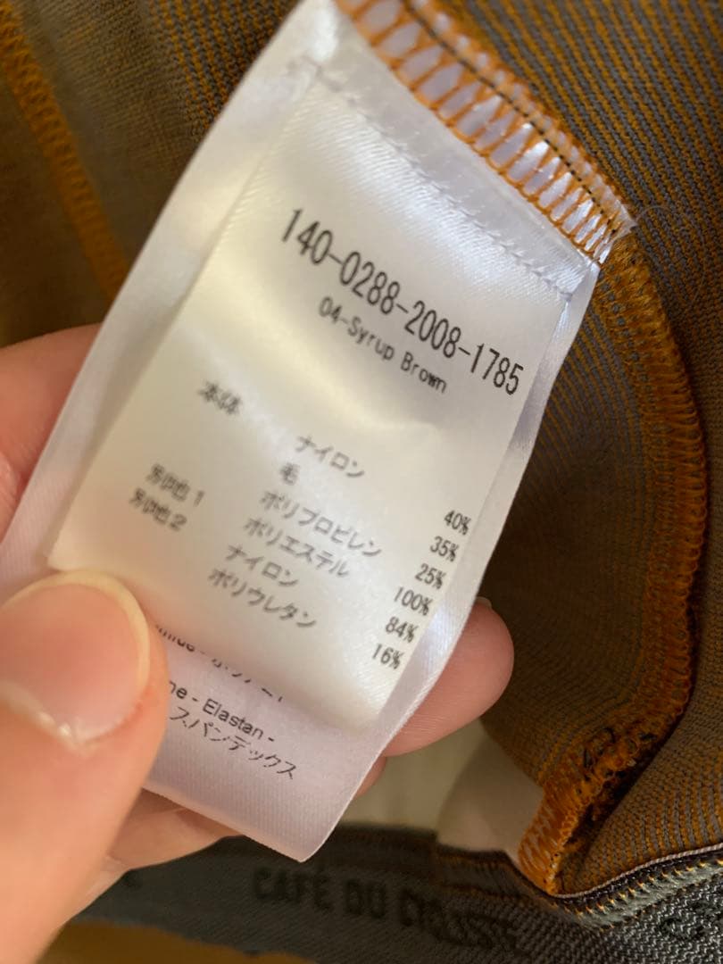 Cafe du Cycliste Irma XS サイクルジャージ オレンジ