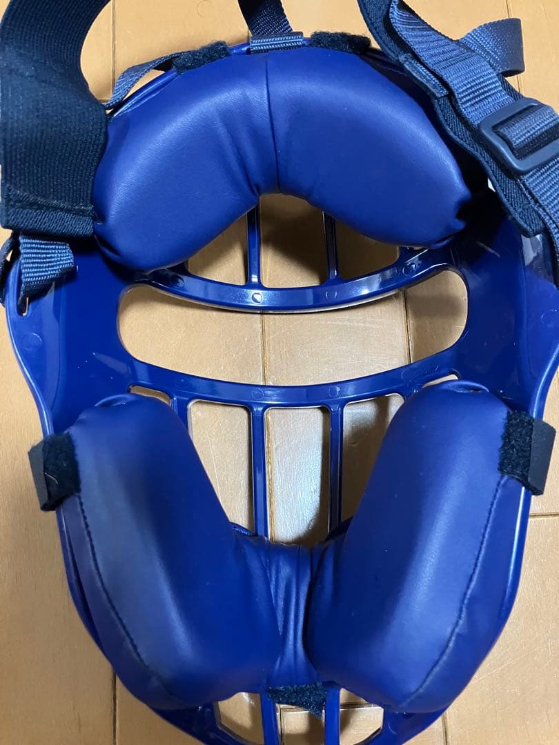 Mizuno 少年軟式野球　ミズノ　キャッチャー防具セット　パステルネイビー