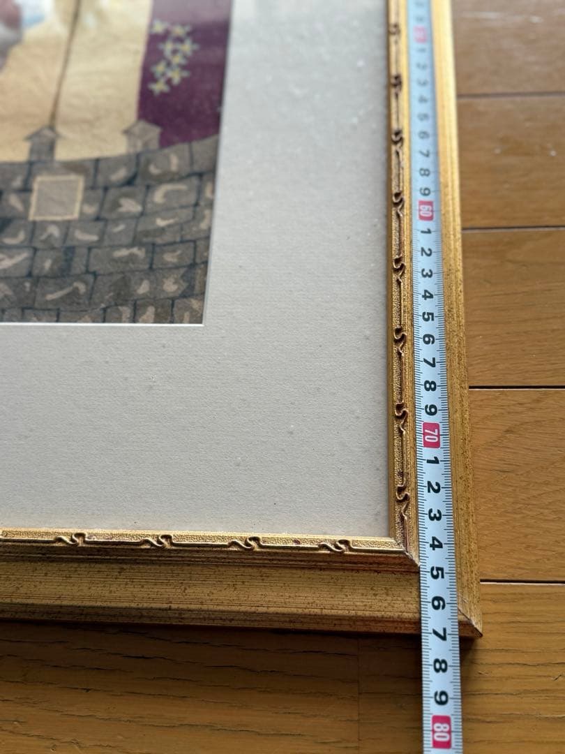 大きめ インテリア 絵画 77×62cm アート 壁掛け デコレーション