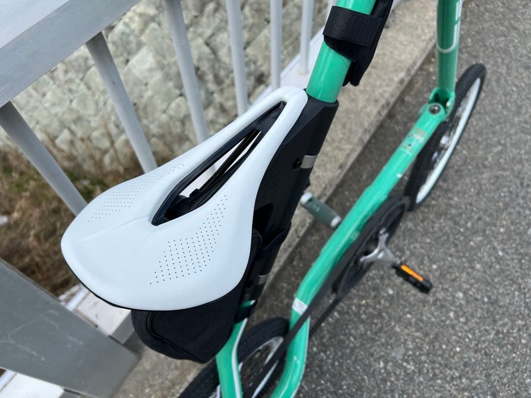 【期間限定価格】STRIDA SX 折りたたみ自転車 ミントグリーン　カスタム
