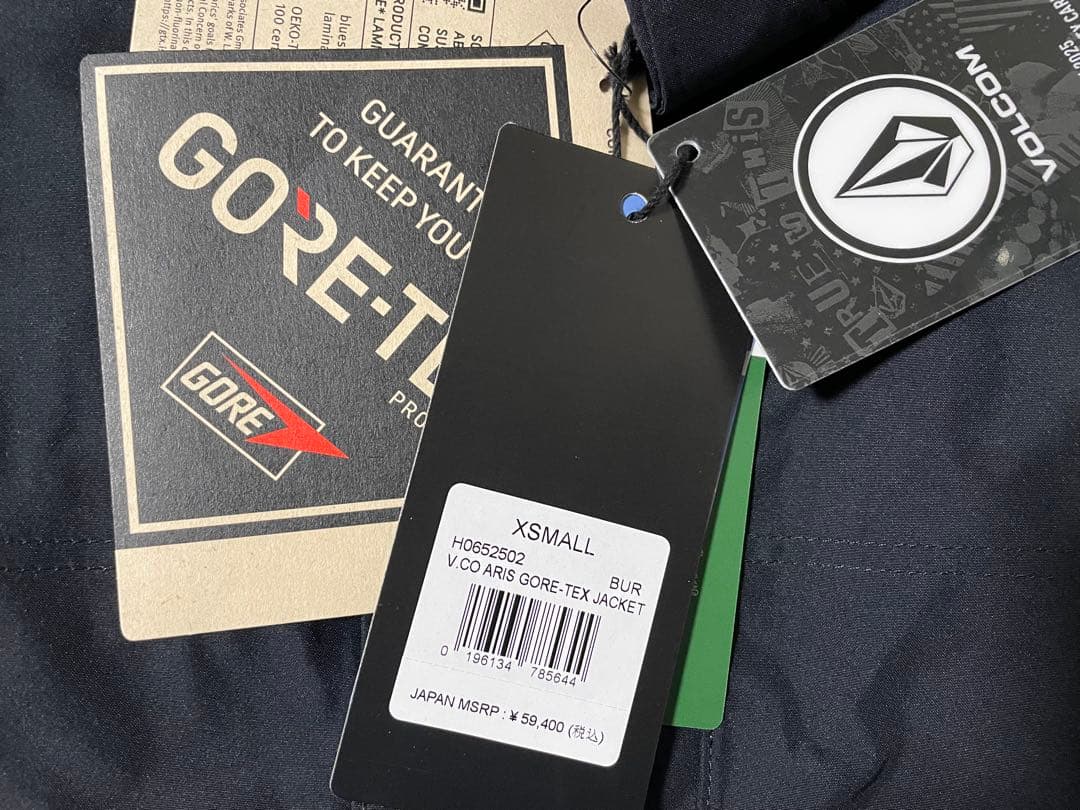 新品特価◇VOLCOM◇ARIS INS GORE-TEX◇WMジャケット◇XS