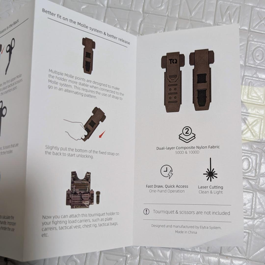 新品実物 米国FDA認証 RHINO TACTICAL 止血帯セット 自衛隊