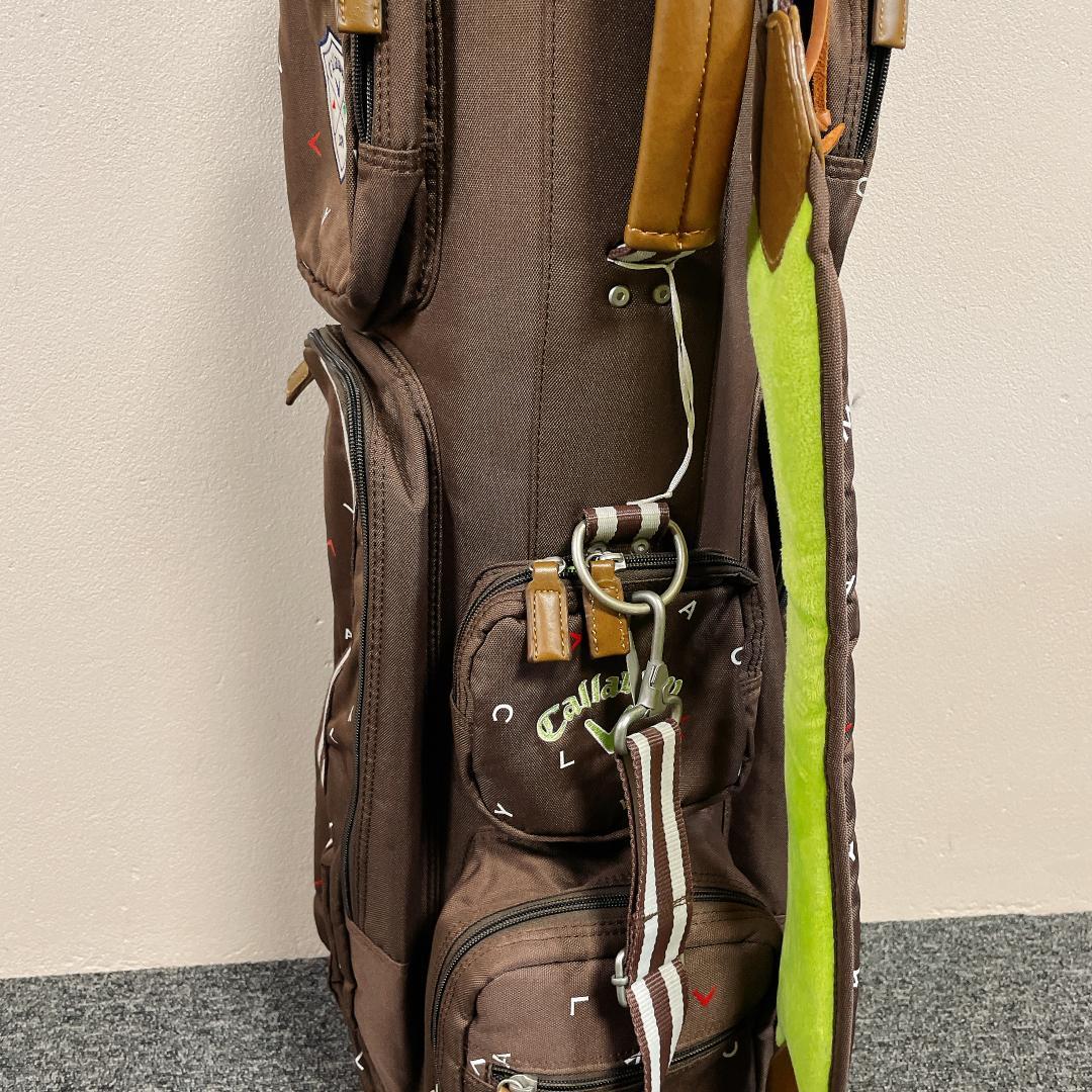 【美品】Callaway キャディバッグ ブラウン