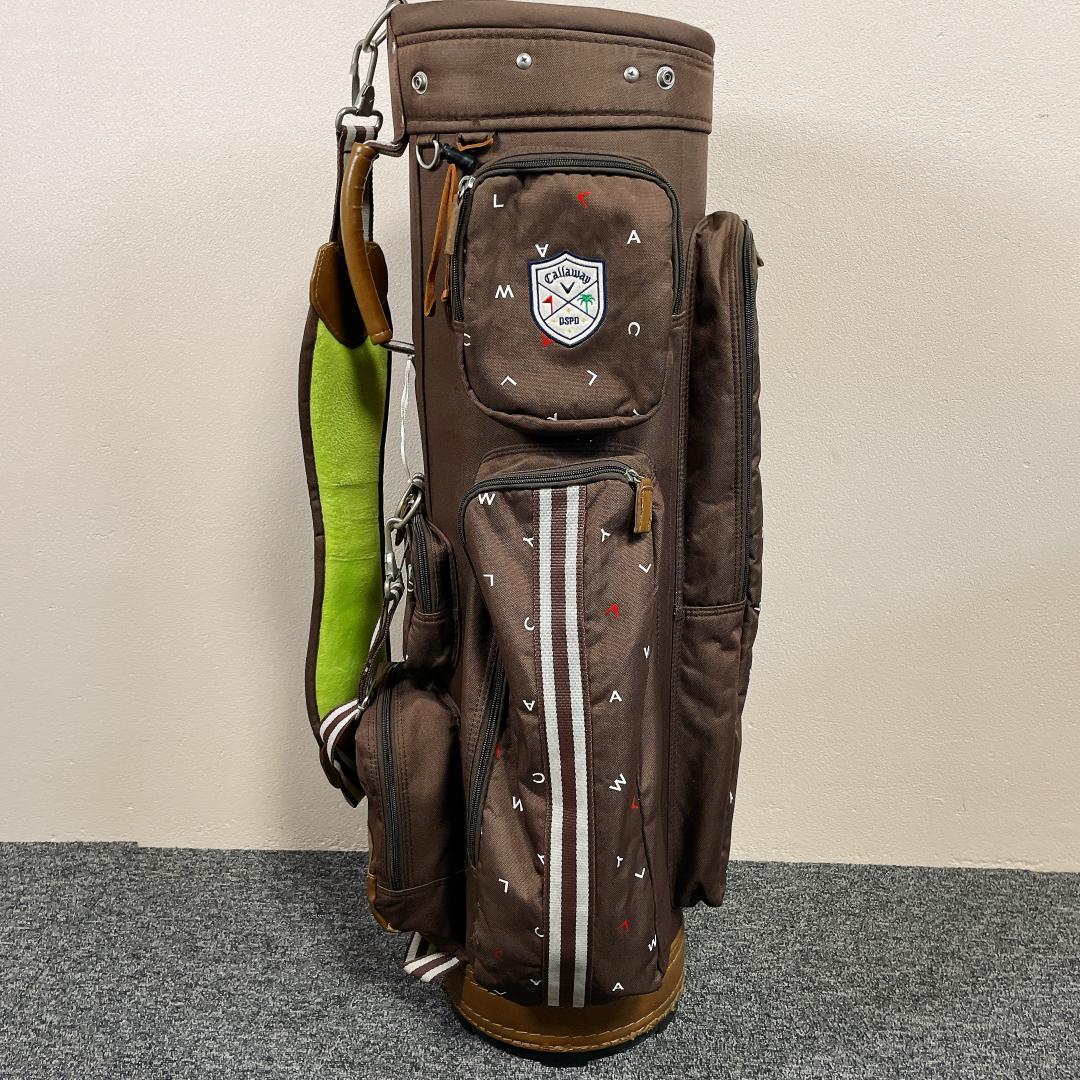 【美品】Callaway キャディバッグ ブラウン