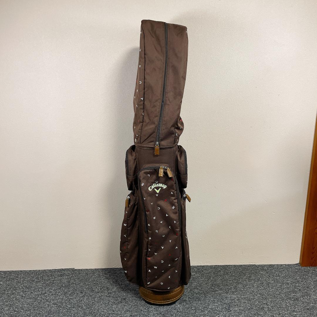 【美品】Callaway キャディバッグ ブラウン