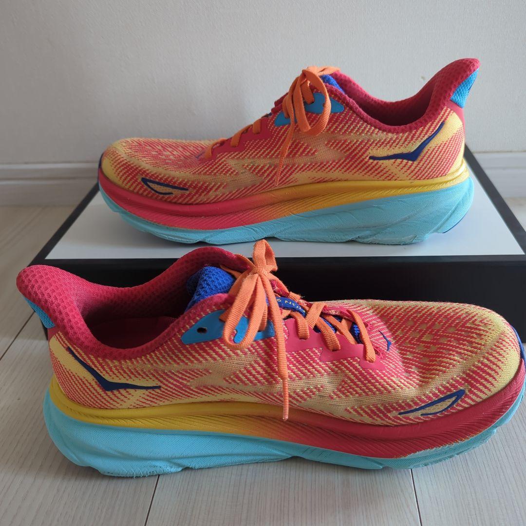 HOKA Clifton9 26.5cm クリフトン ランニングシューズ