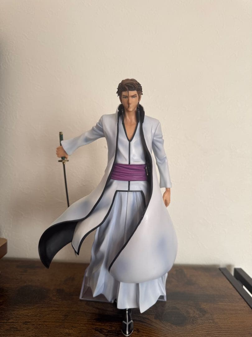 BLEACH 一番くじ　市丸ギン　藍染惣右介　黒崎一護　グリムジョー　4体セット