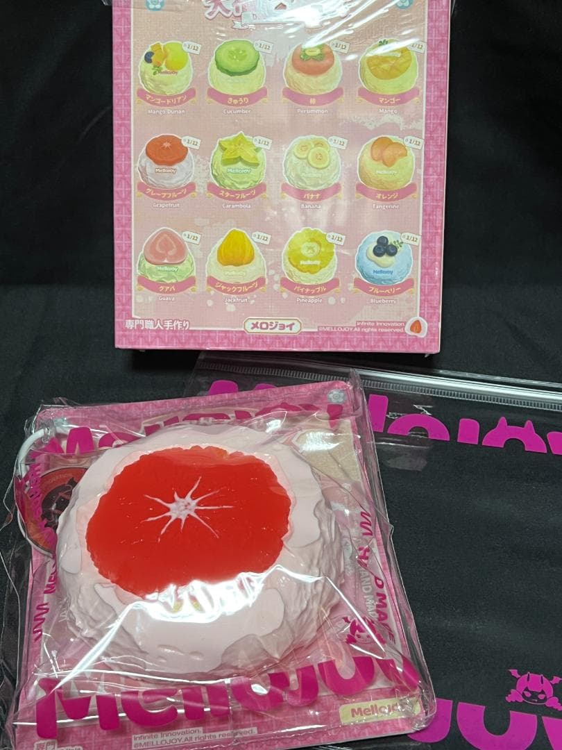 メロジョイ クリームまみれ大福シリーズ グレープフルーツ mellojoy