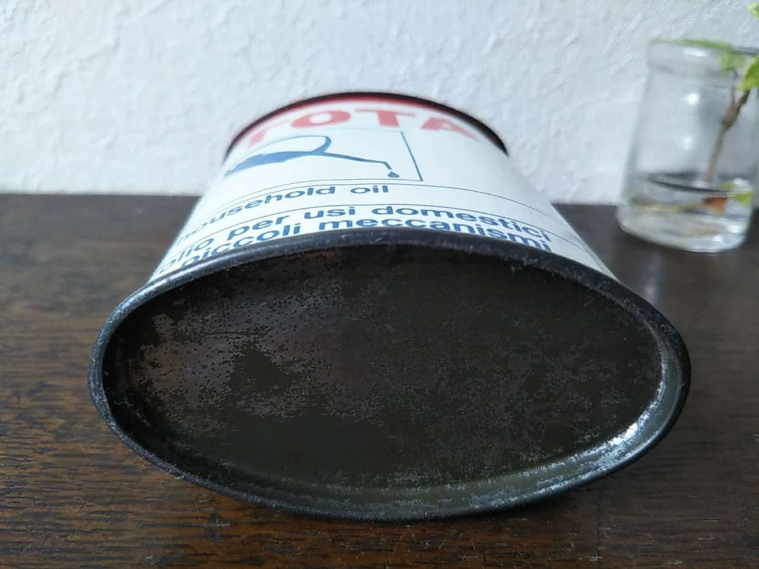トタル　オイル缶　シトロエン TOTAL