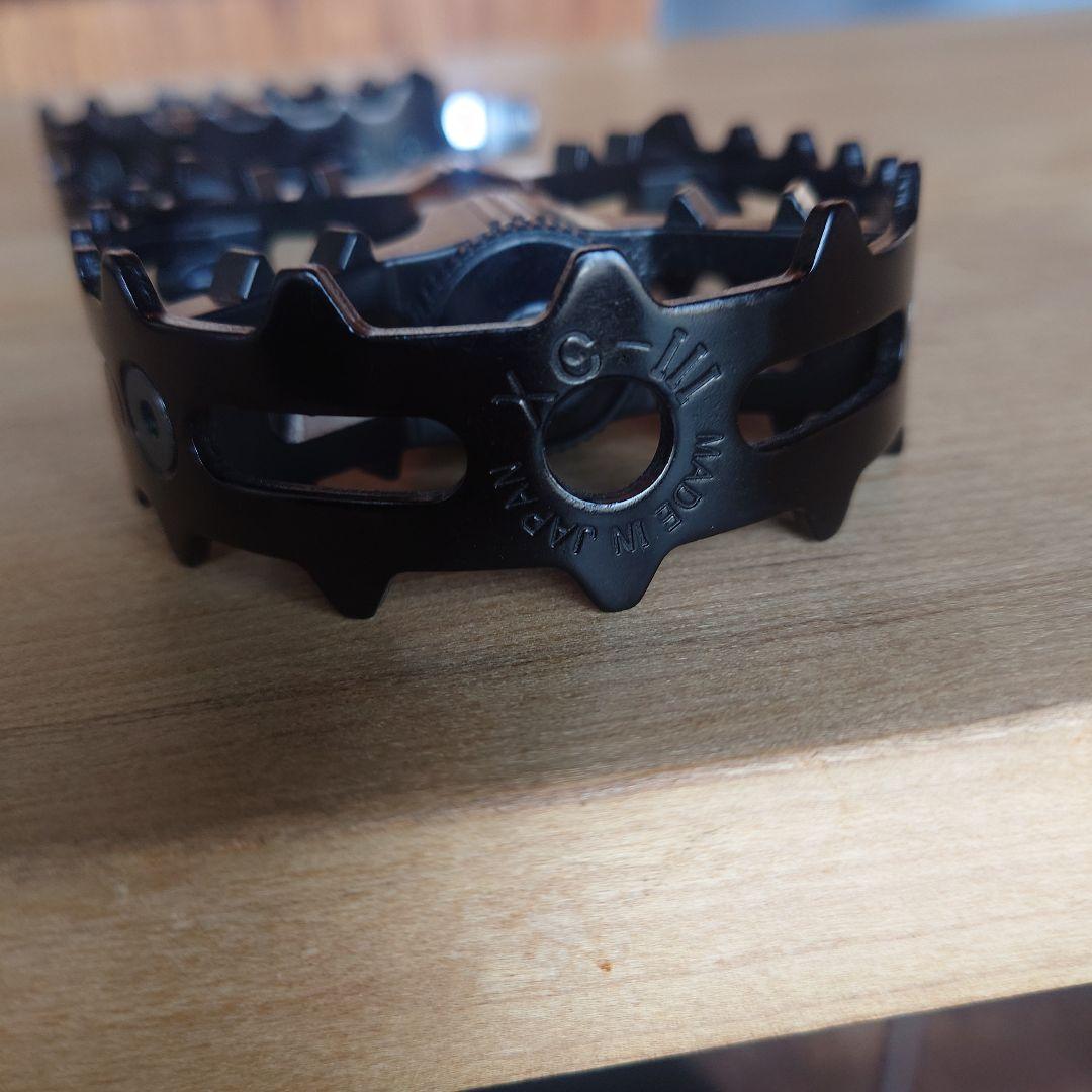 MKS XC-3 bear trapペダル　オールブラック BMX ピスト