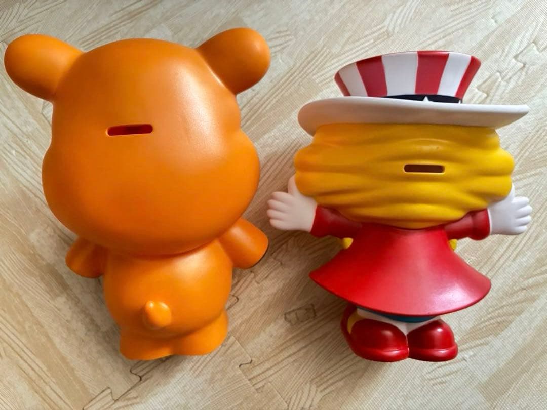 ジャグラー　ツノっち　ソフビ　貯金箱　景品　ピエロ　送料無料　スロット