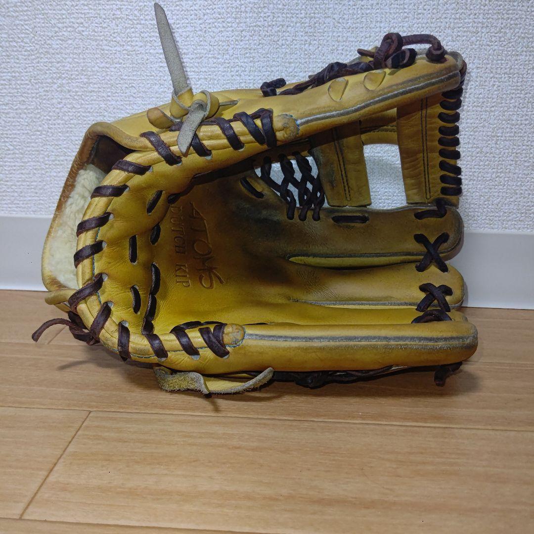 TAS+ アトムズ 限定 硬式 内野手用 グローブ ダッチキップレザー