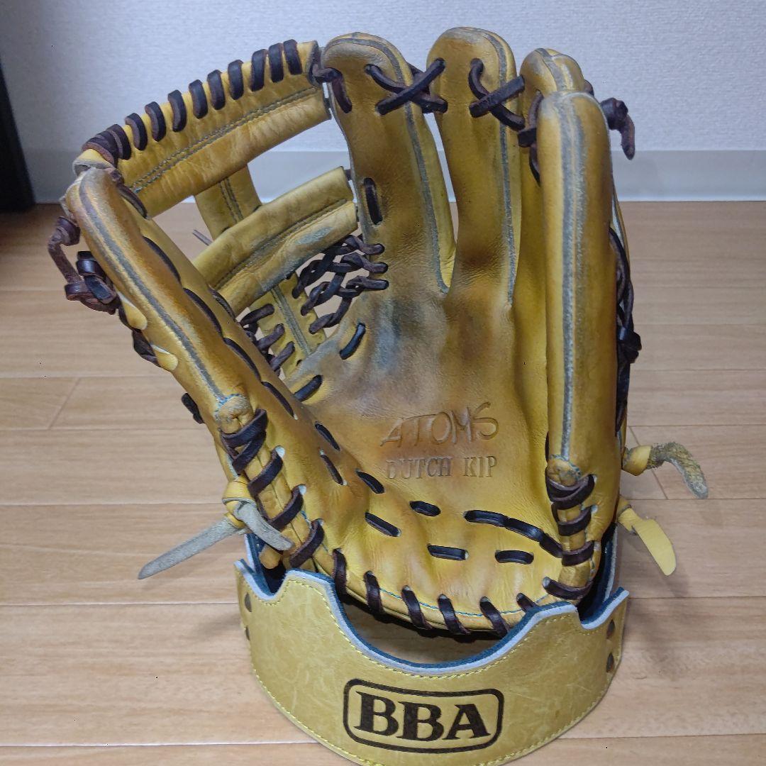 TAS+ アトムズ 限定 硬式 内野手用 グローブ ダッチキップレザー
