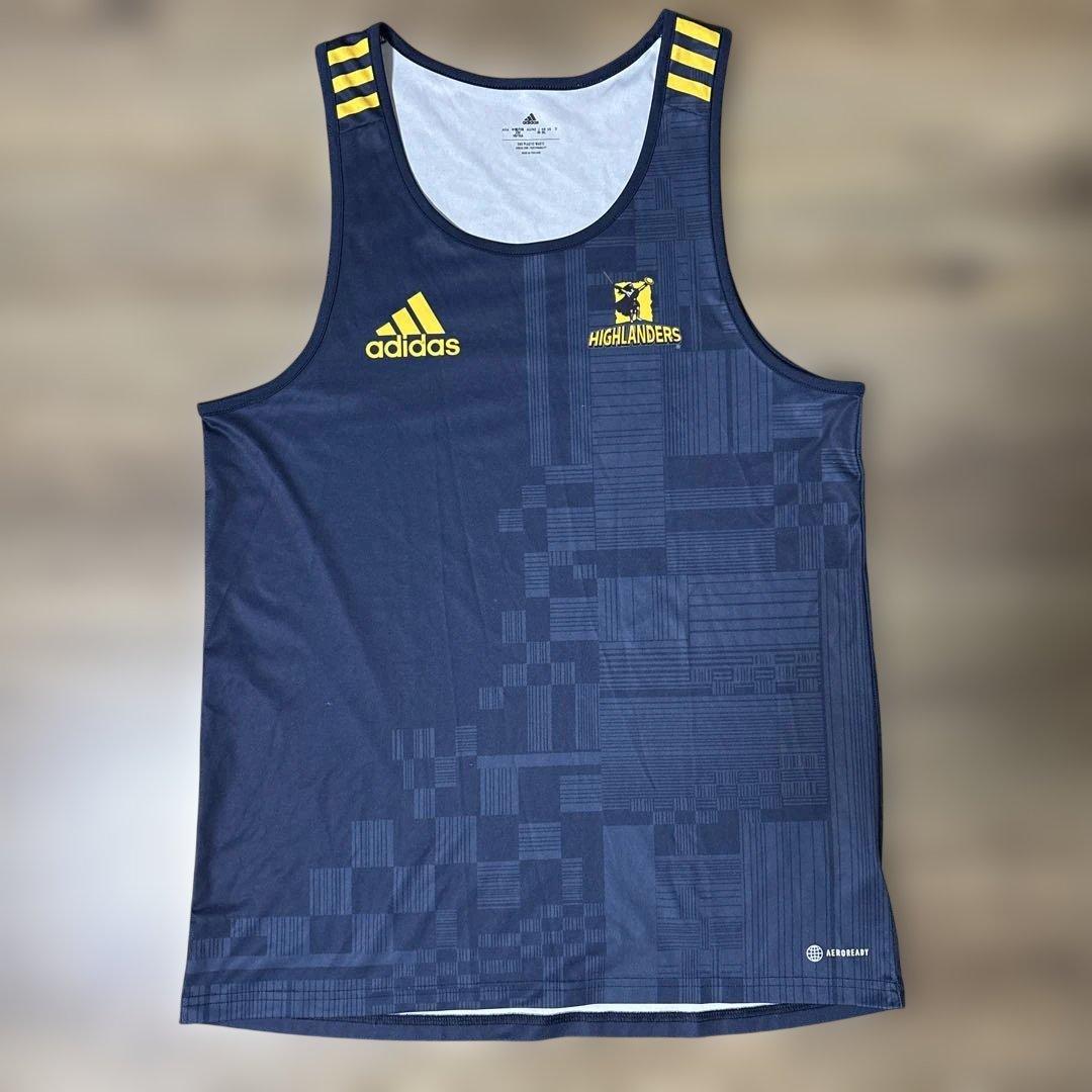 adidas ハイランダーズ スーパーラグビー タンクトップ XO