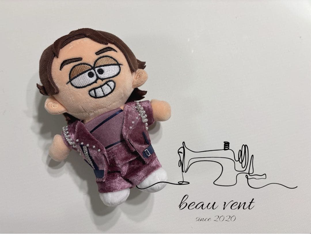 maru♡うちわ文字低価格さま専用　ぬい服　原嘉孝　ピンク　黒　２着セット