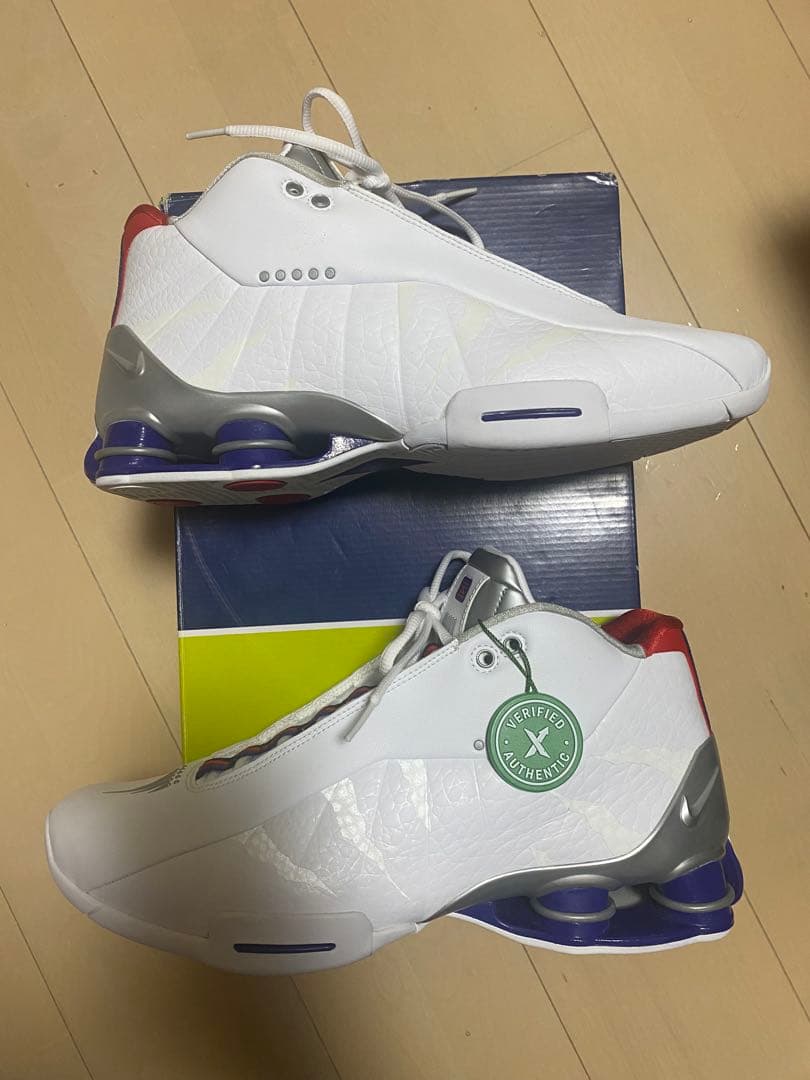 シューズ(男性用) NIKE SHOX BB4 QS \"RAPTORS\"