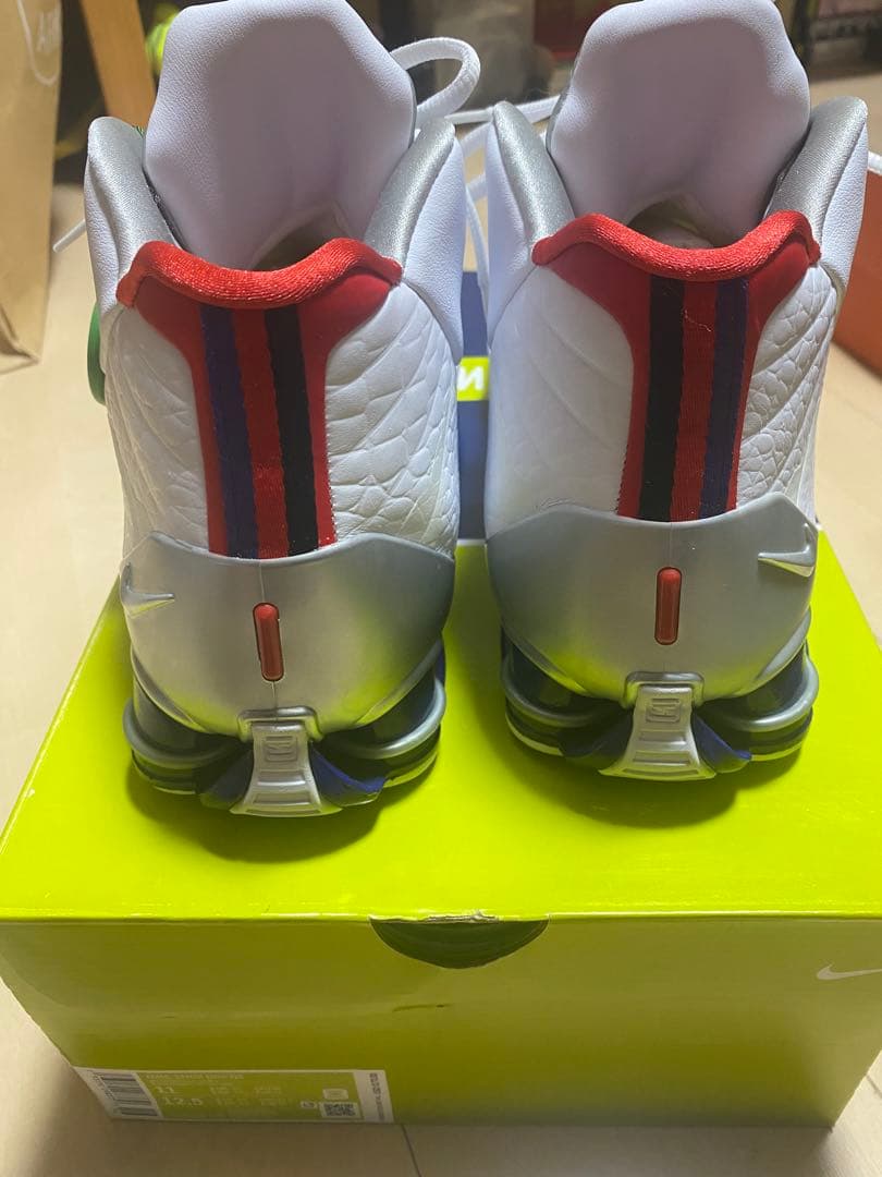 シューズ(男性用) NIKE SHOX BB4 QS \"RAPTORS\"