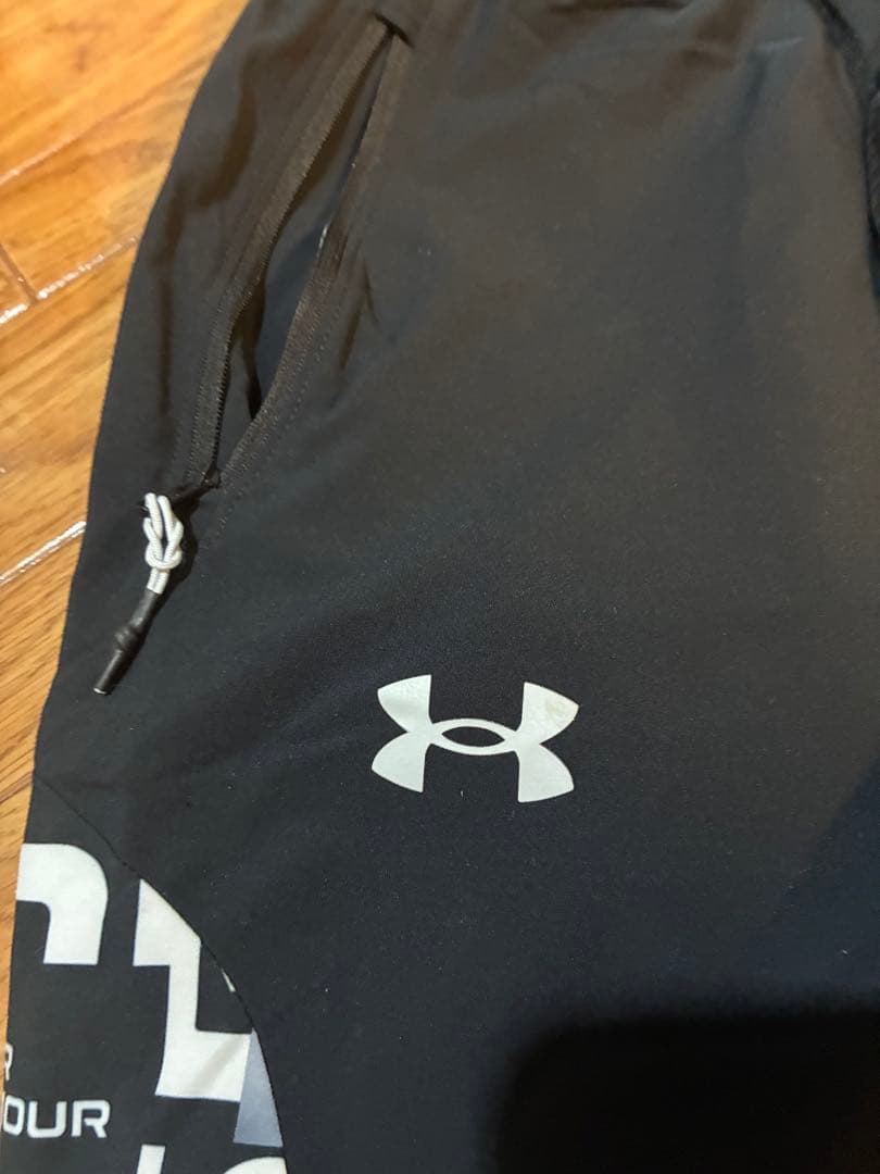 Under Armour アンダーアーマー　ブラック ウィンドブレーカー上下XL