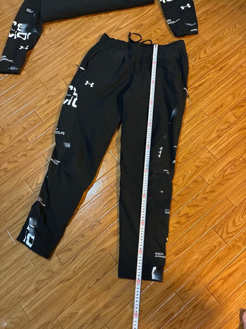 Under Armour アンダーアーマー　ブラック ウィンドブレーカー上下XL