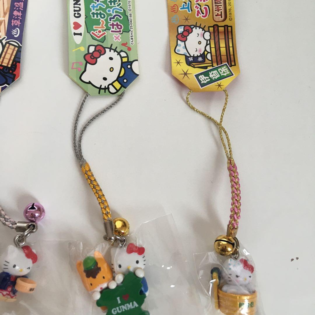 【希少】ご当地キティ ストラップ 4個セット　まとめ売り