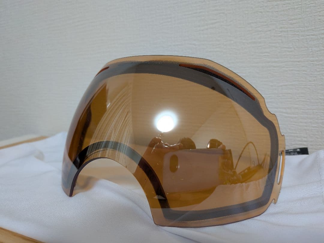 【美品】オークリー AIRBRAKE アジアンフィット 未使用替レンズ付