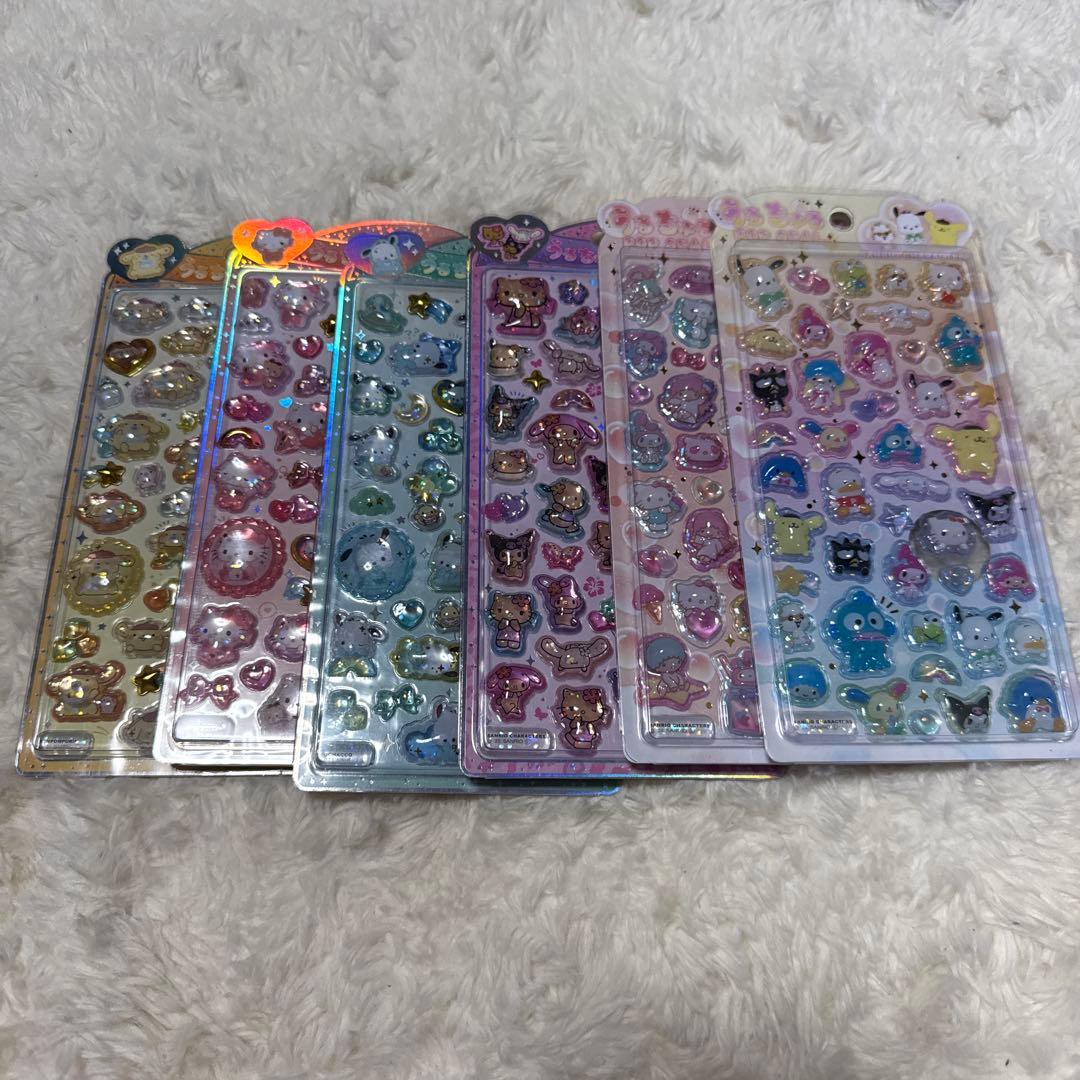 【正規品】うるちゅるPOP SEAL サンリオ　6点　no.31