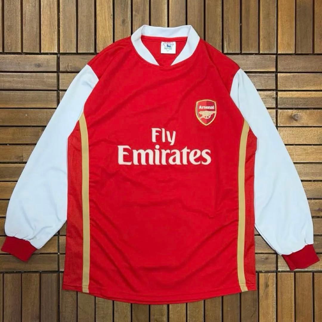 00s Arsenal アーセナル 14番 ティエリ アンリ 長袖 ユニホーム