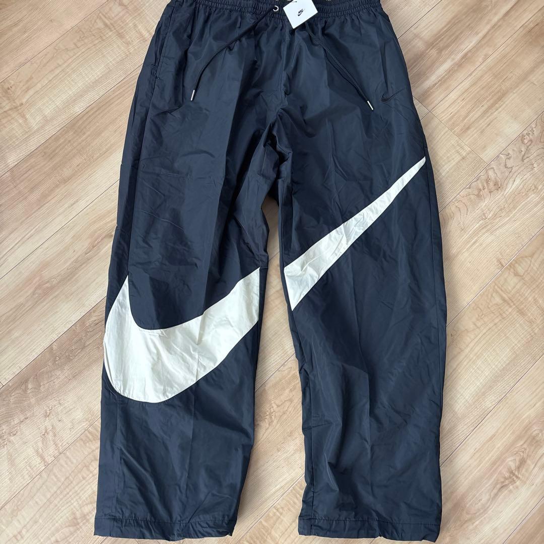 新品　ナイキ　メンズ　パンツ　ウィンドブレーカー　裏メッシュ　ブラックL