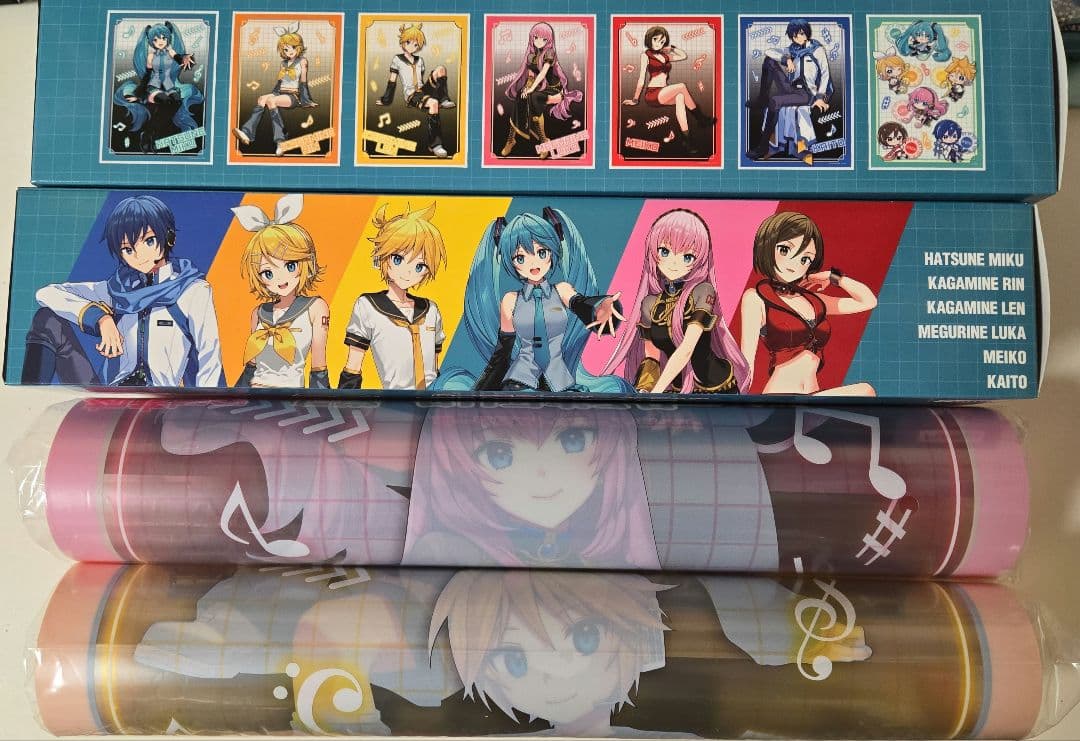初音ミク　フリューくじ　ぬーどるストッパー　フィギュア　セット　鏡音リン　未開封