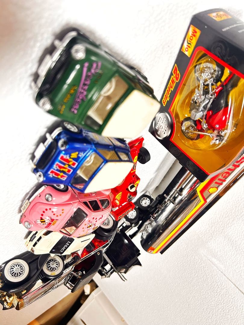 お値下げ中【まとめ売り】レトロミニカーセット Shell SUBARU