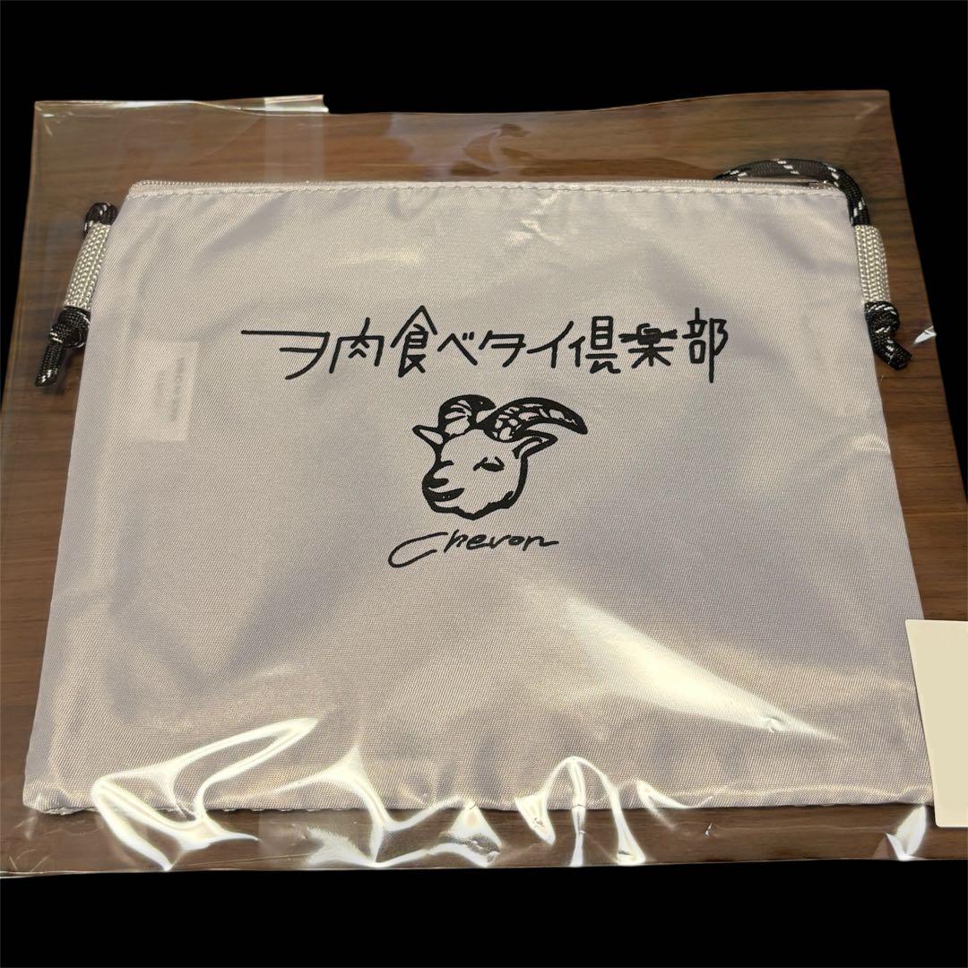 【新品】Chevon スクラッチ FC限定サコッシュ 白