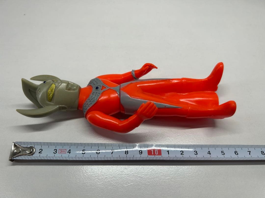 ブルマァク　ウルトラマンタロウ　ソフビ キャップ　当時物　15cm
