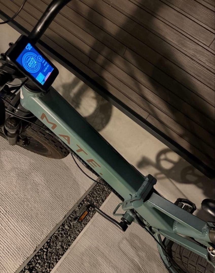 MATE X メイトバイク電動アシスト自転車　グリーンカスタムMATE BIKE