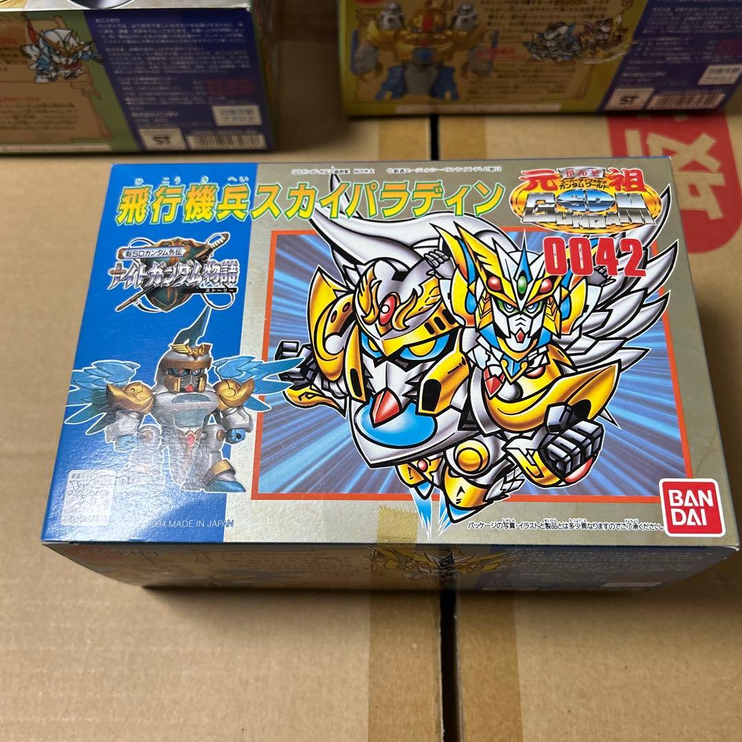 元祖SDガンダム ガオージャ、ジェミニクラス、スカイパラディン　3体セット