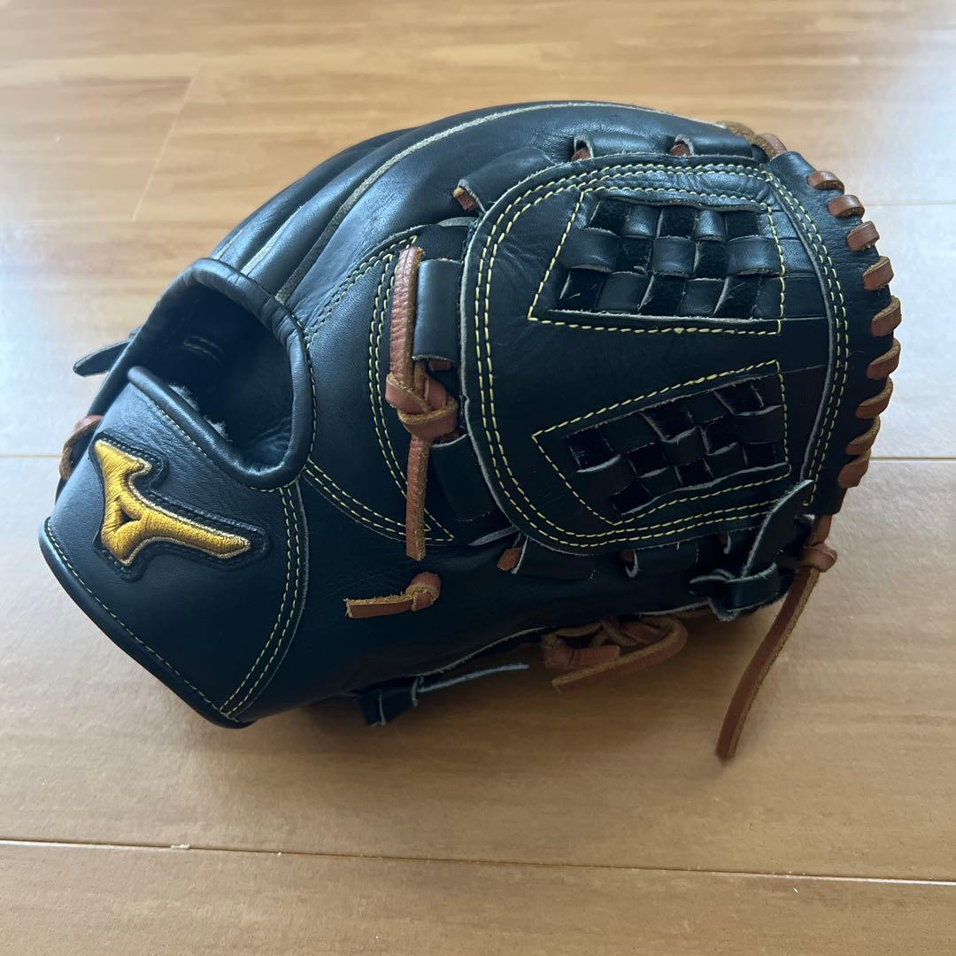 Mizuno Pro 黒 レザーグローブ