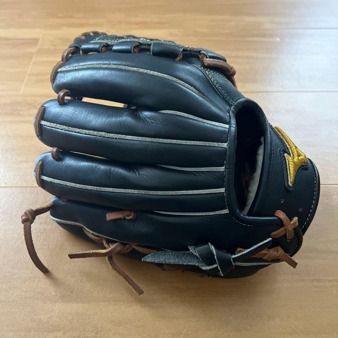 Mizuno Pro 黒 レザーグローブ