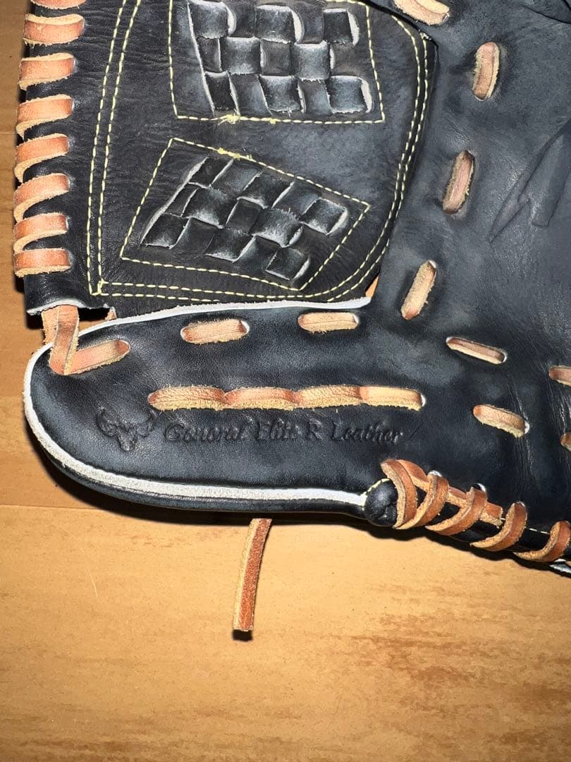 Mizuno Pro 黒 レザーグローブ