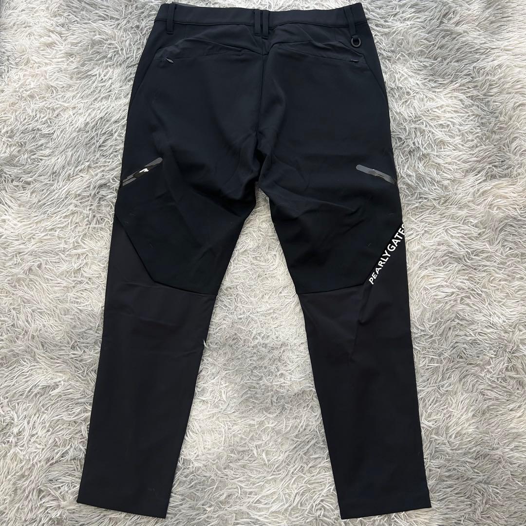 新品　パーリーゲイツ　パンツ　ストレッチ　テーパード　ネイビー　サイズ7