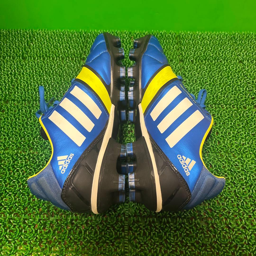 アディダスサッカースパイクナイトロチャージ2.0 TRXHG(ブルー×イエロー)