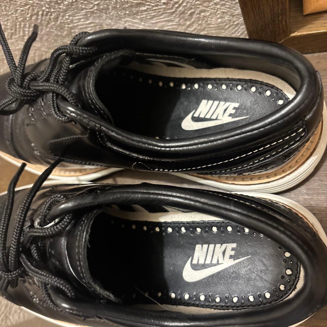 美品　NIKE　ルナ　クレイトン　ゴルフシューズ　本革　レザー　25.0cm