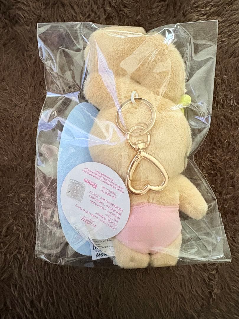 ESTHER BUNNY キーホルダーハワイ限定 ステッカーファイル付