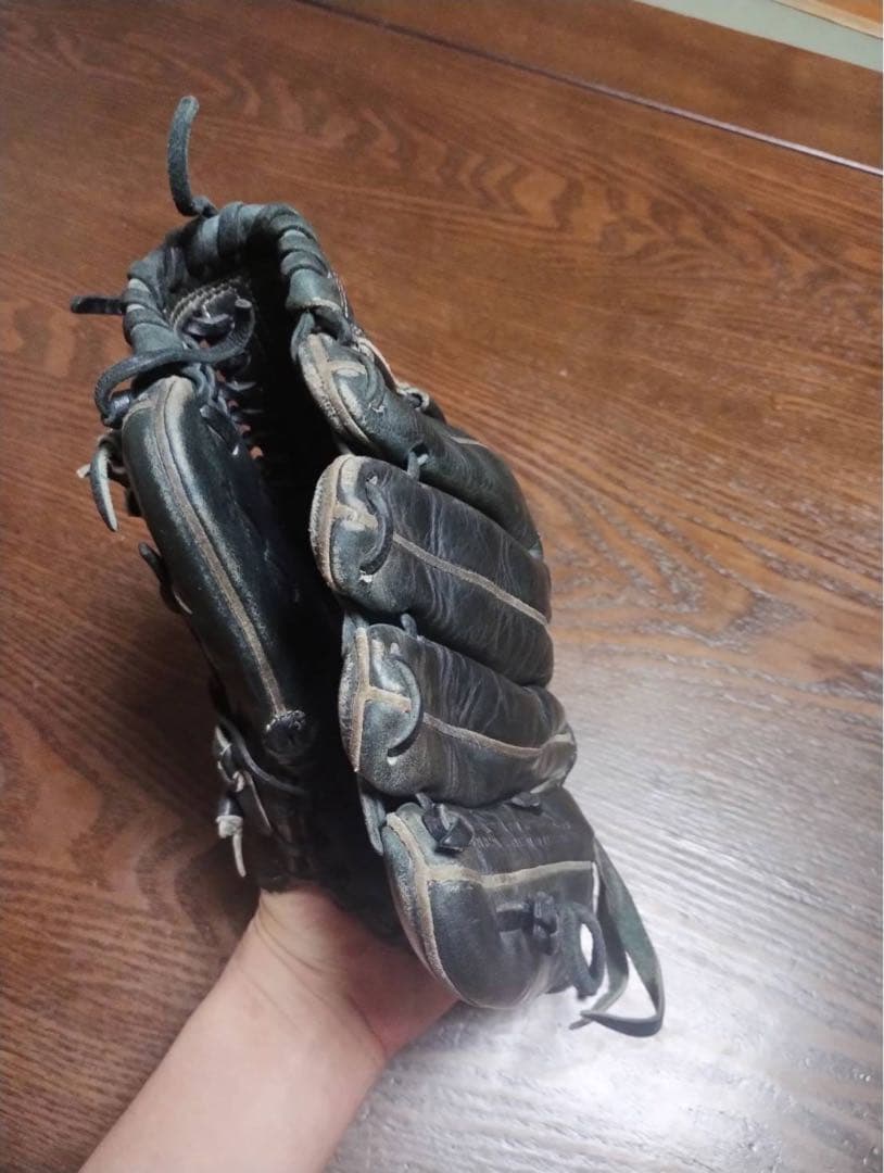Mizuno ブラック 軟式グローブ