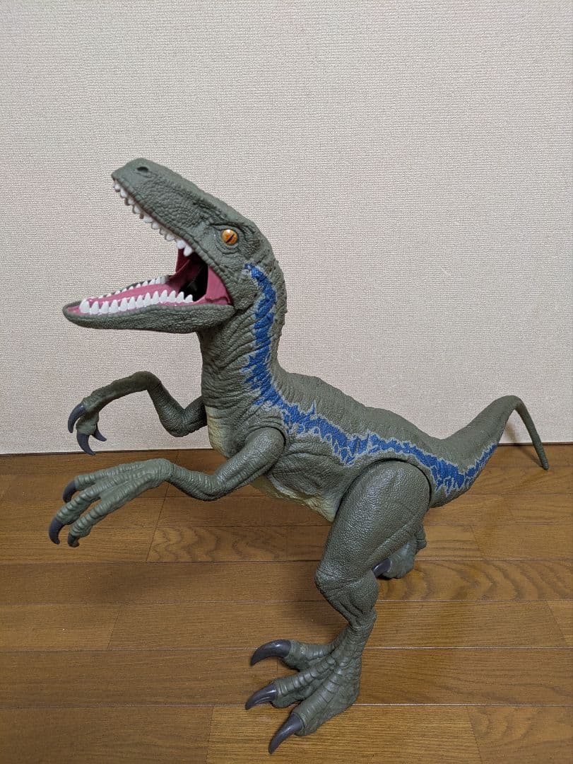 希少 ジュラシックワールド スーパービックブルー マテル社製 全長96cm