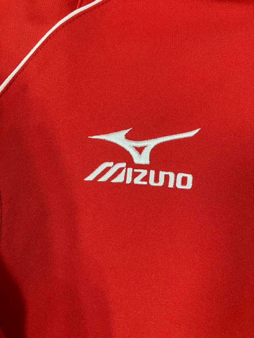 Mizuno レディース ウォームアップウェアセット M レッド