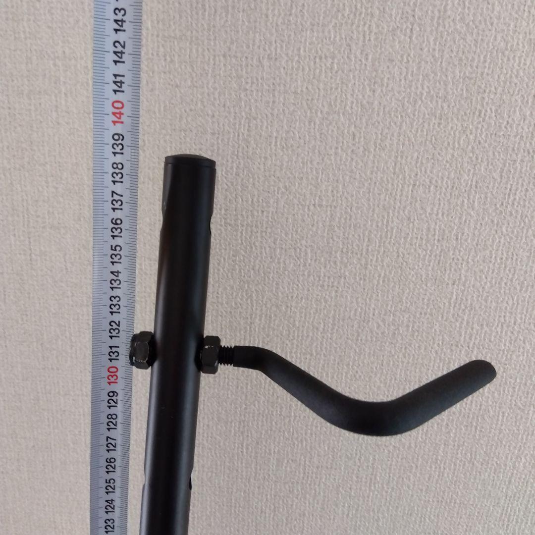 自転車 ディスプレイスタンド 高さ調整可能 ブラック