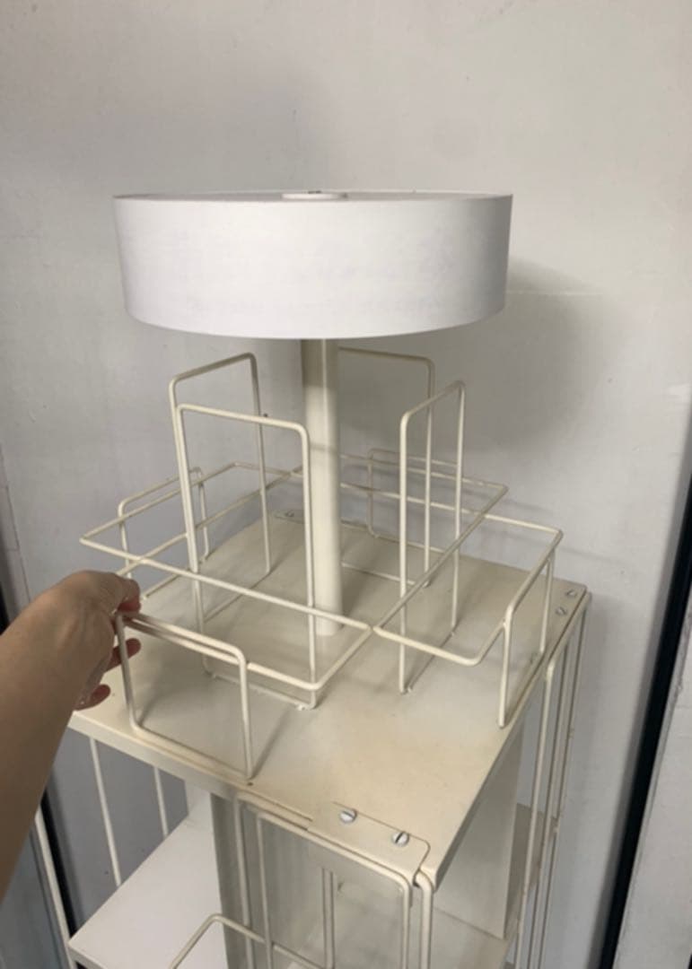本屋 什器 ☆レトロ　くるくる式　本棚☻