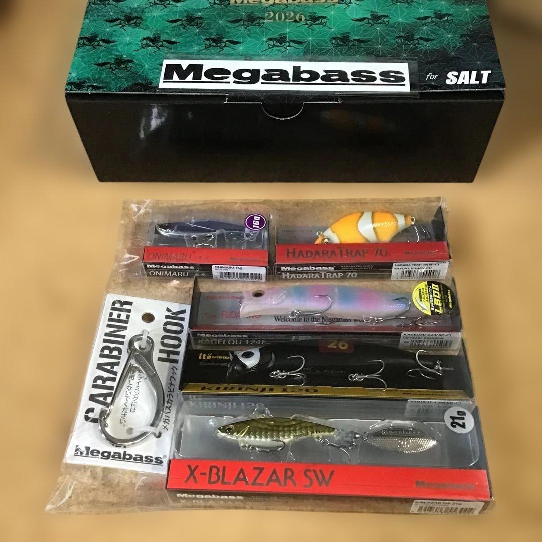 新品❗️メガバス　2026 福袋　ソルト